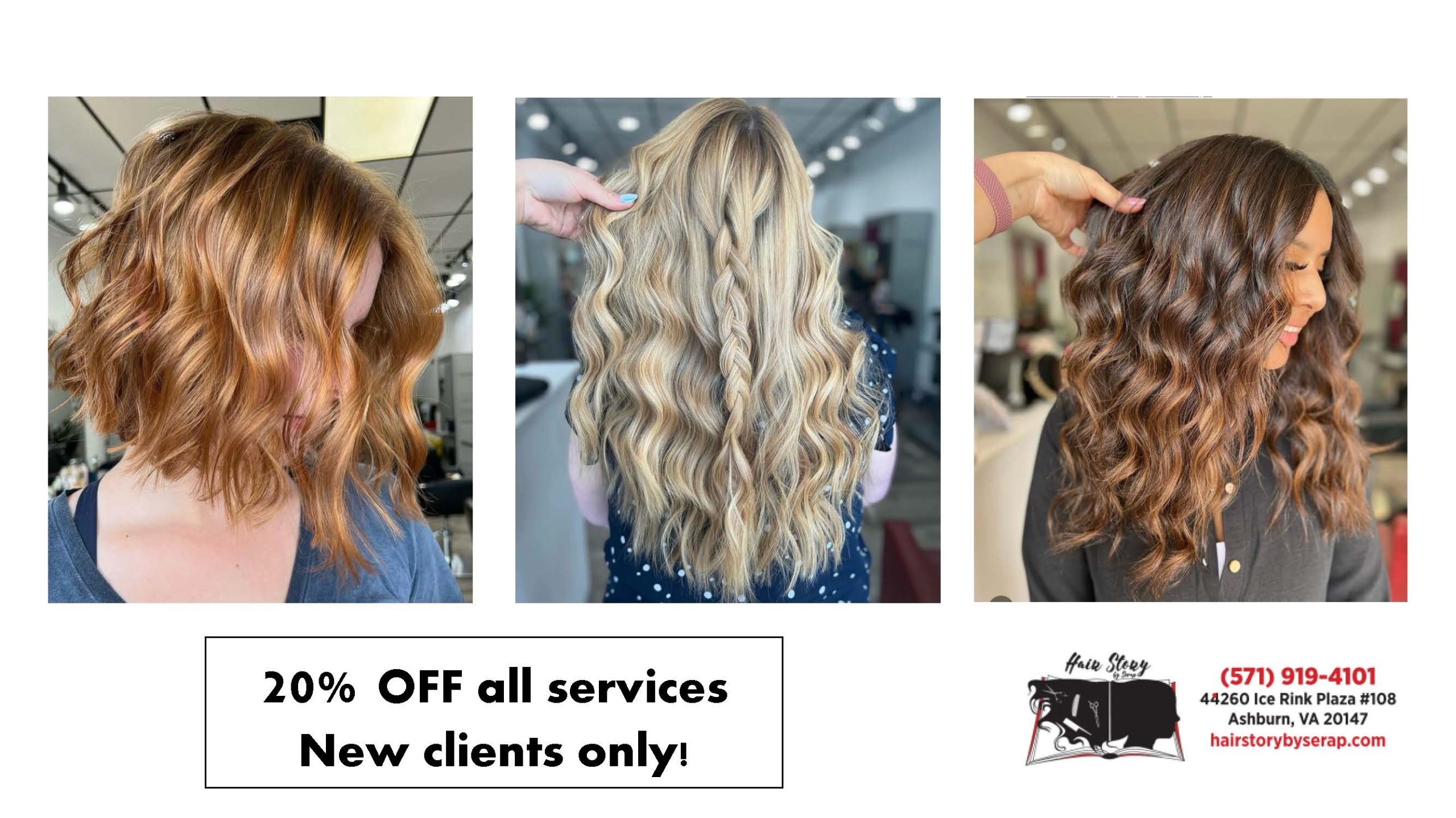 20% off Any Service for First-time Clients Only! icon